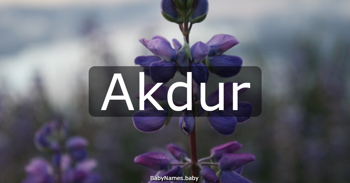 Akdur