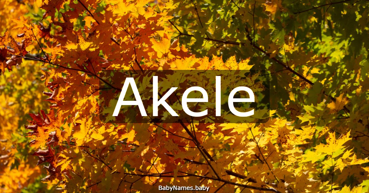 Akele