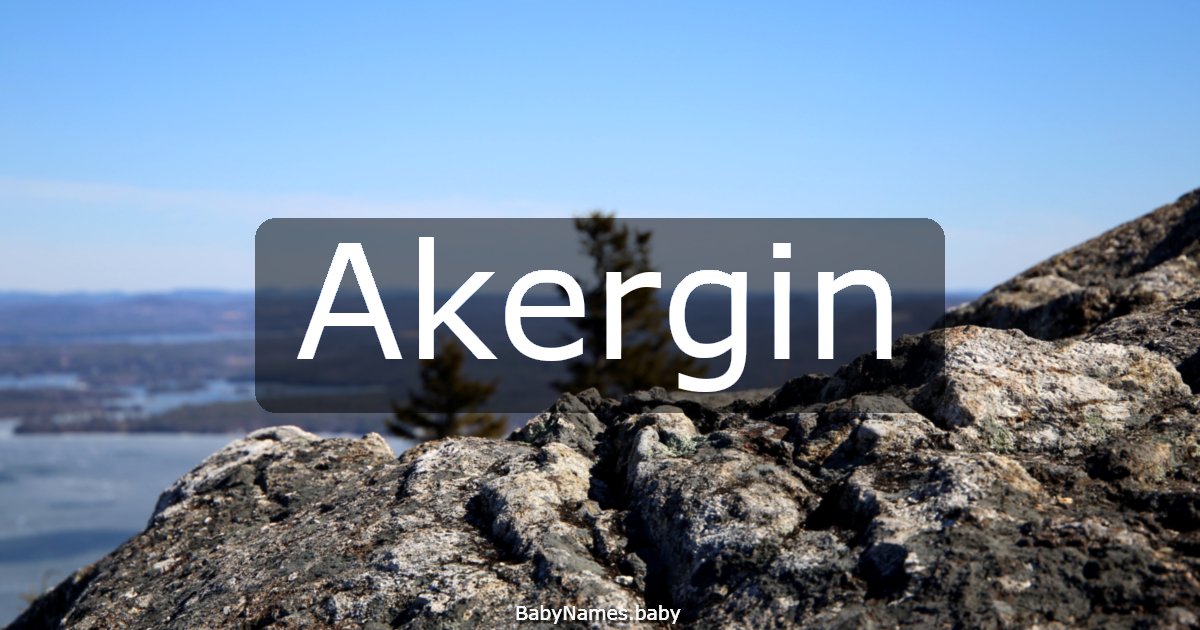 Akergin