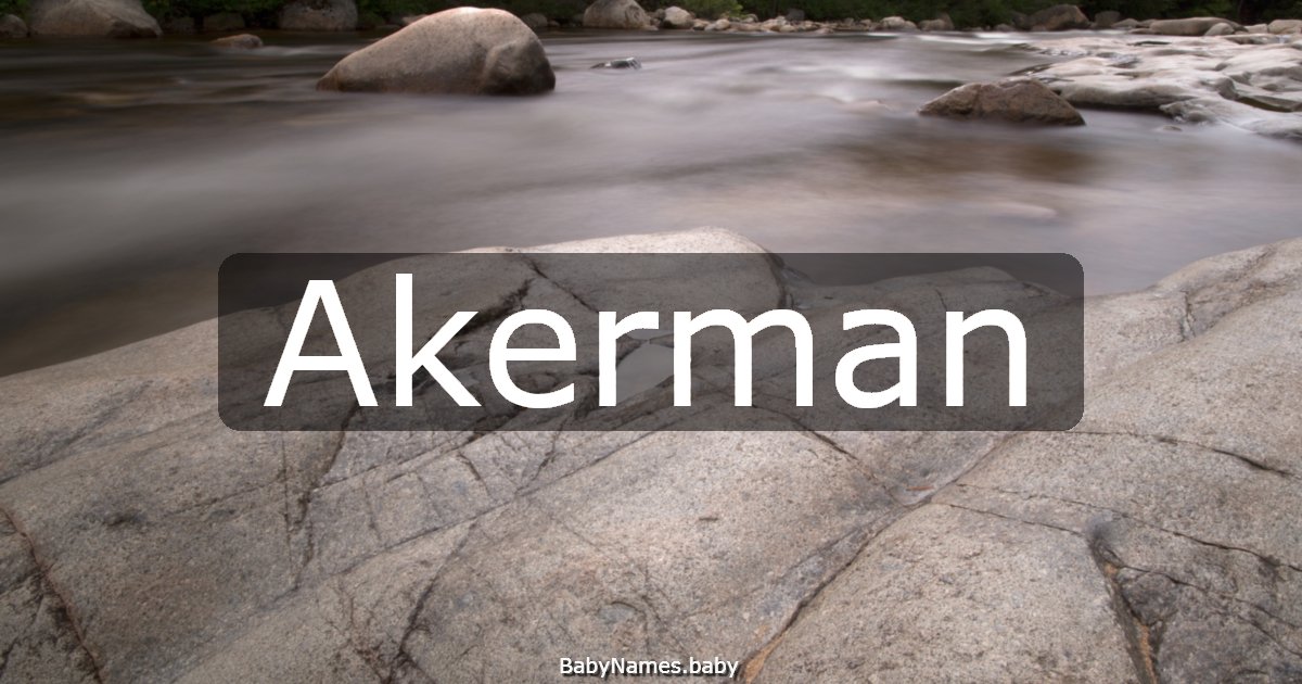 Akerman