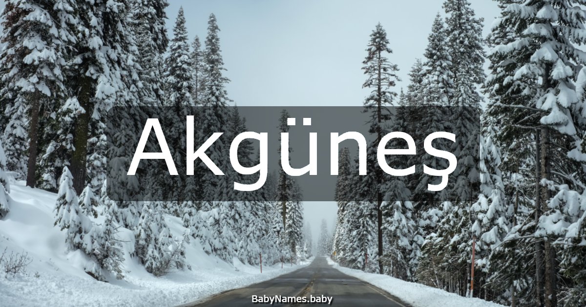 Akgüneş