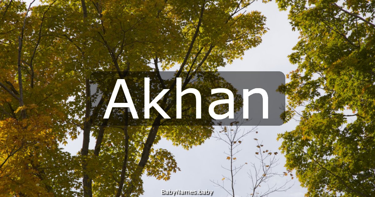 Akhan