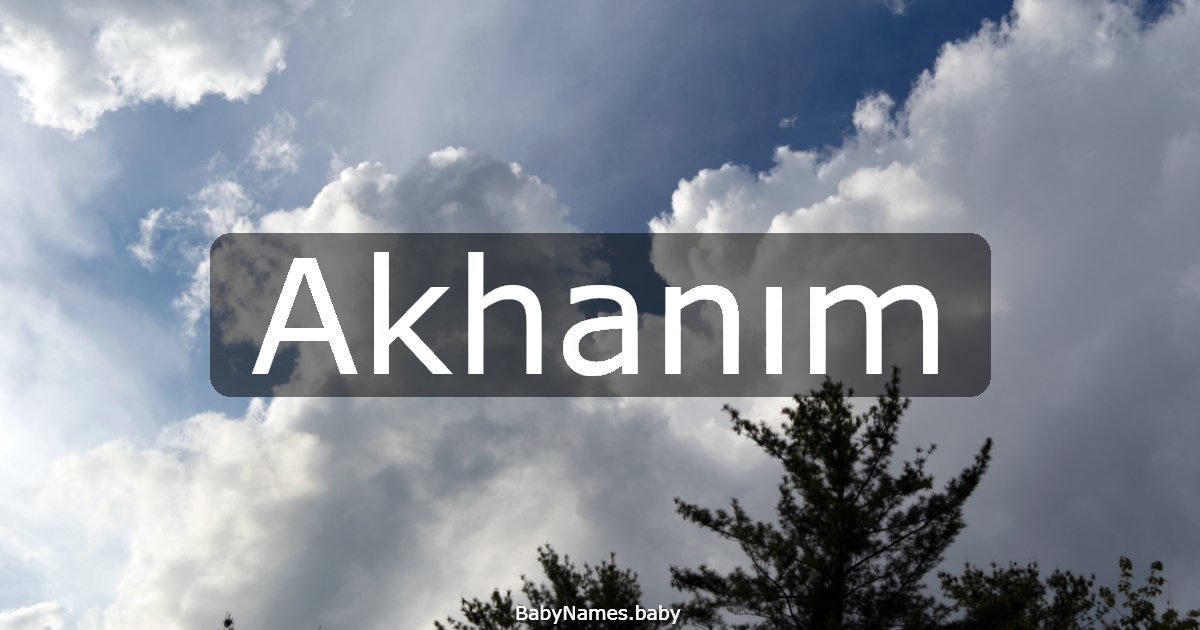 Akhanım