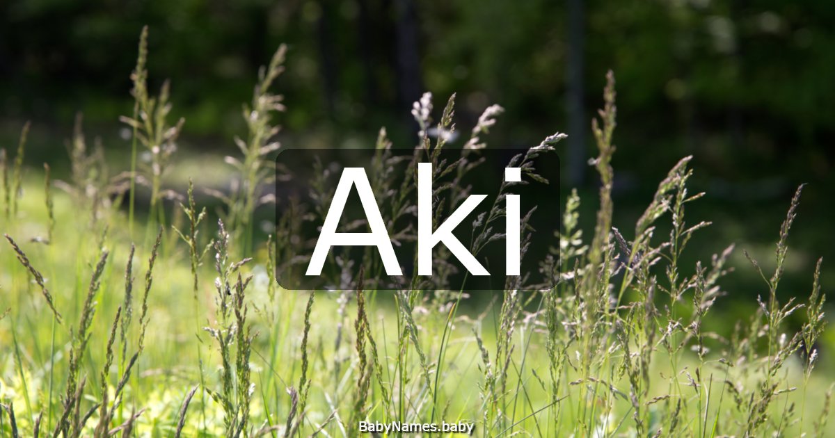 Aki