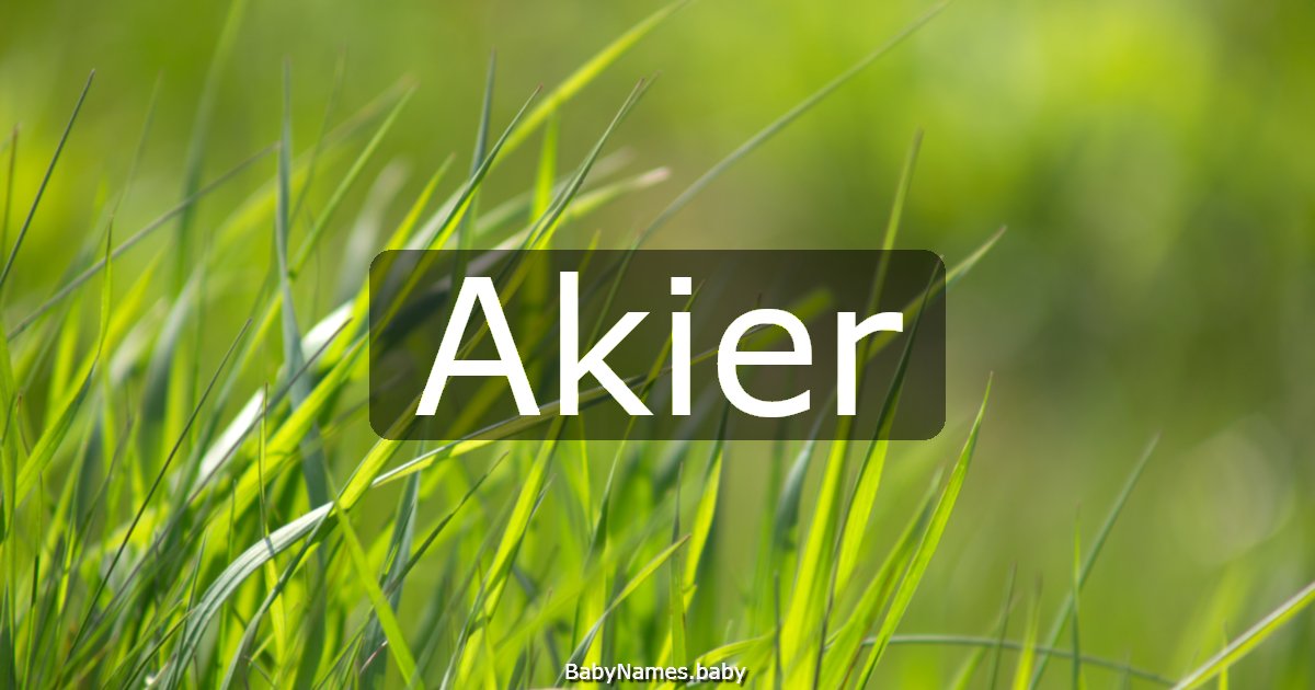 Akier