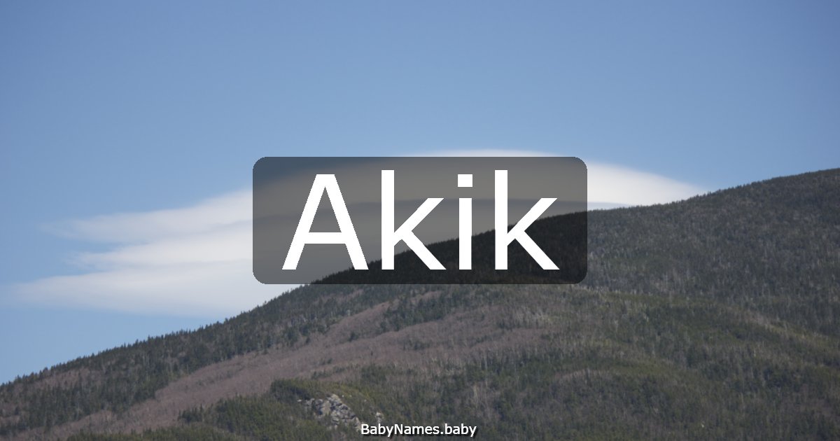 Akik