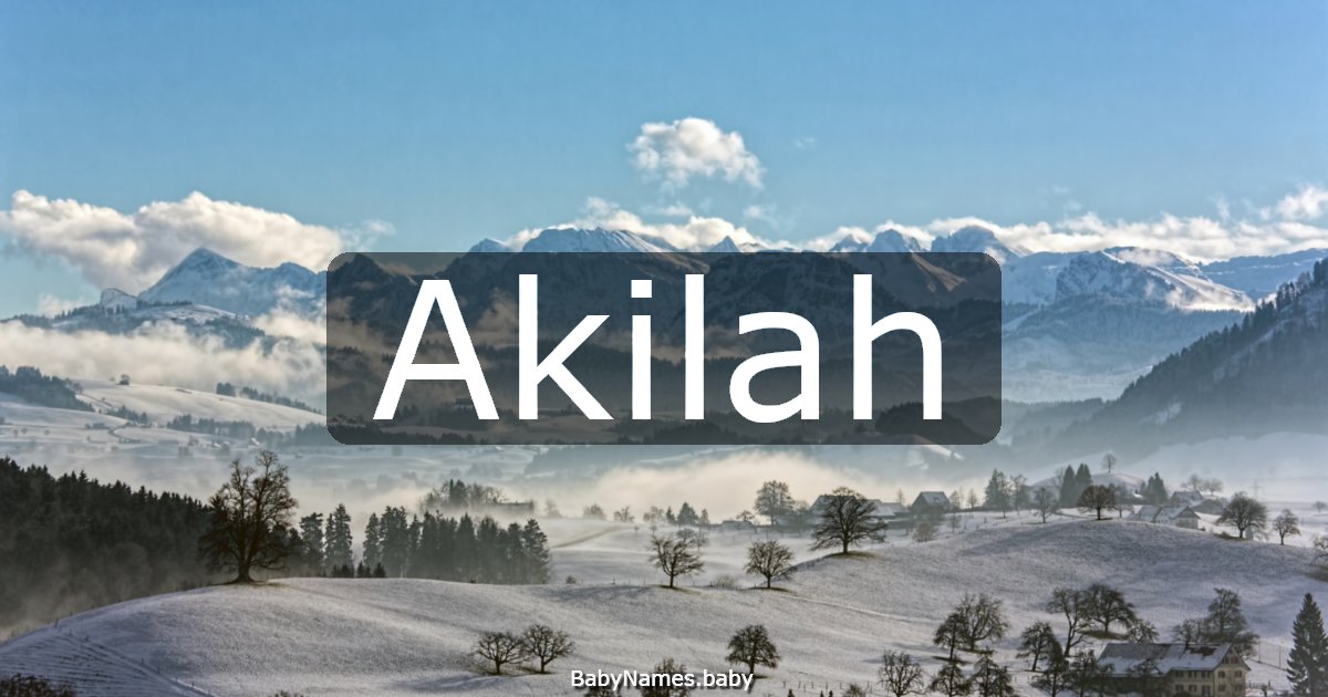 Akilah