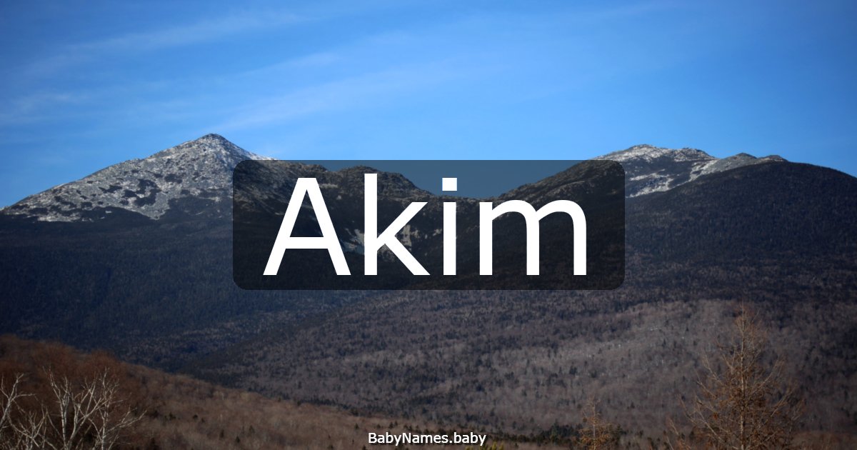 Akim