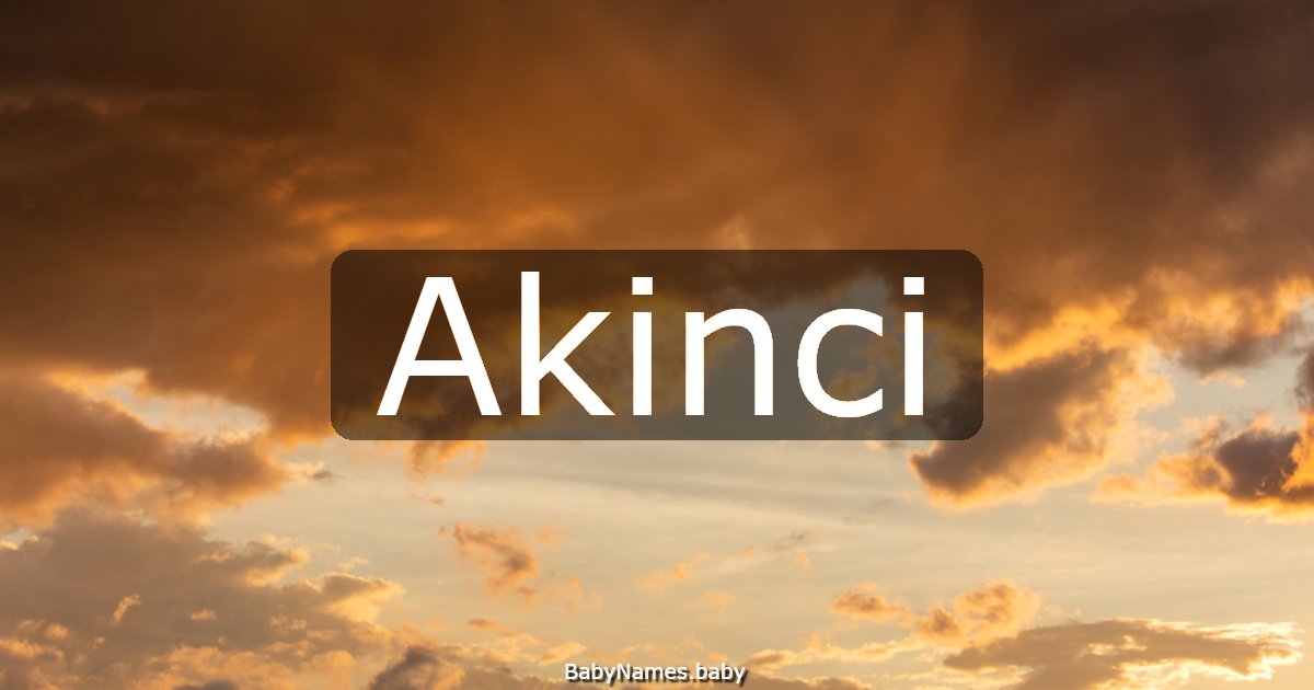 Akinci