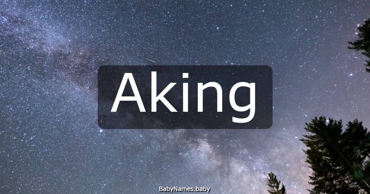 Aking