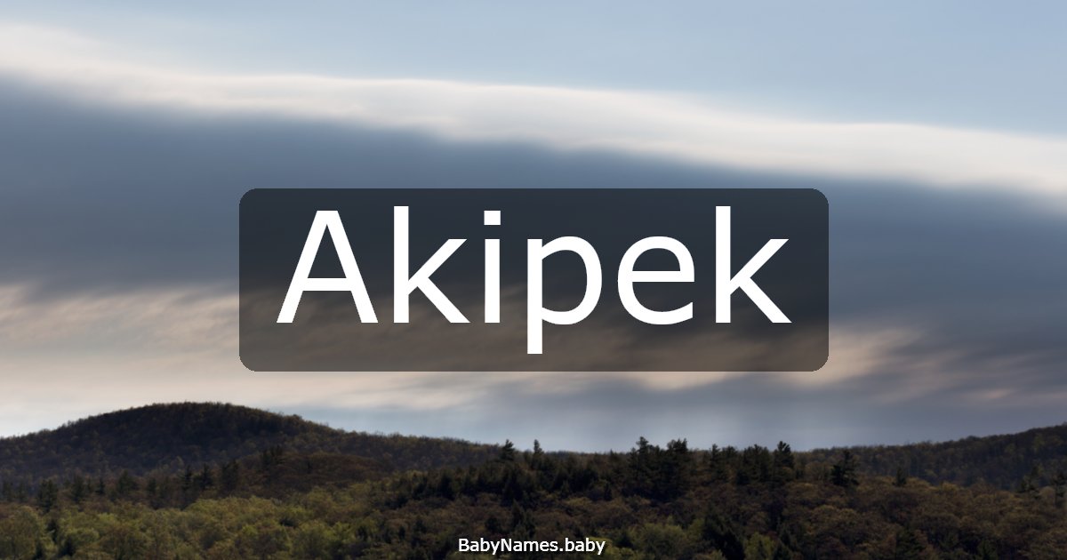 Akipek