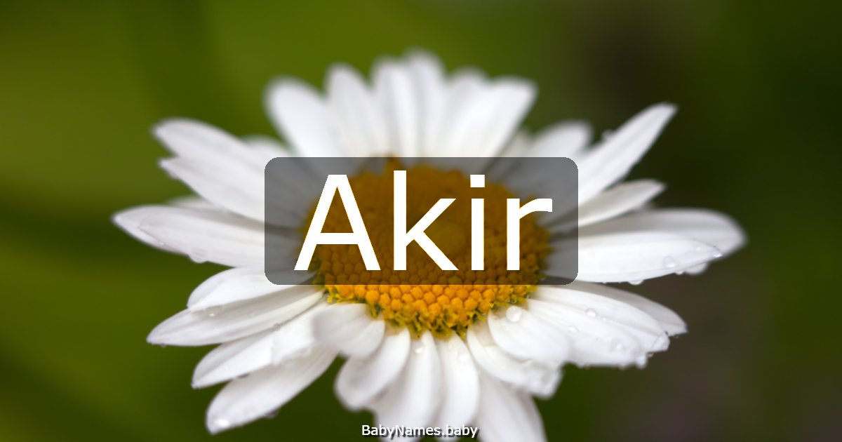 Akir