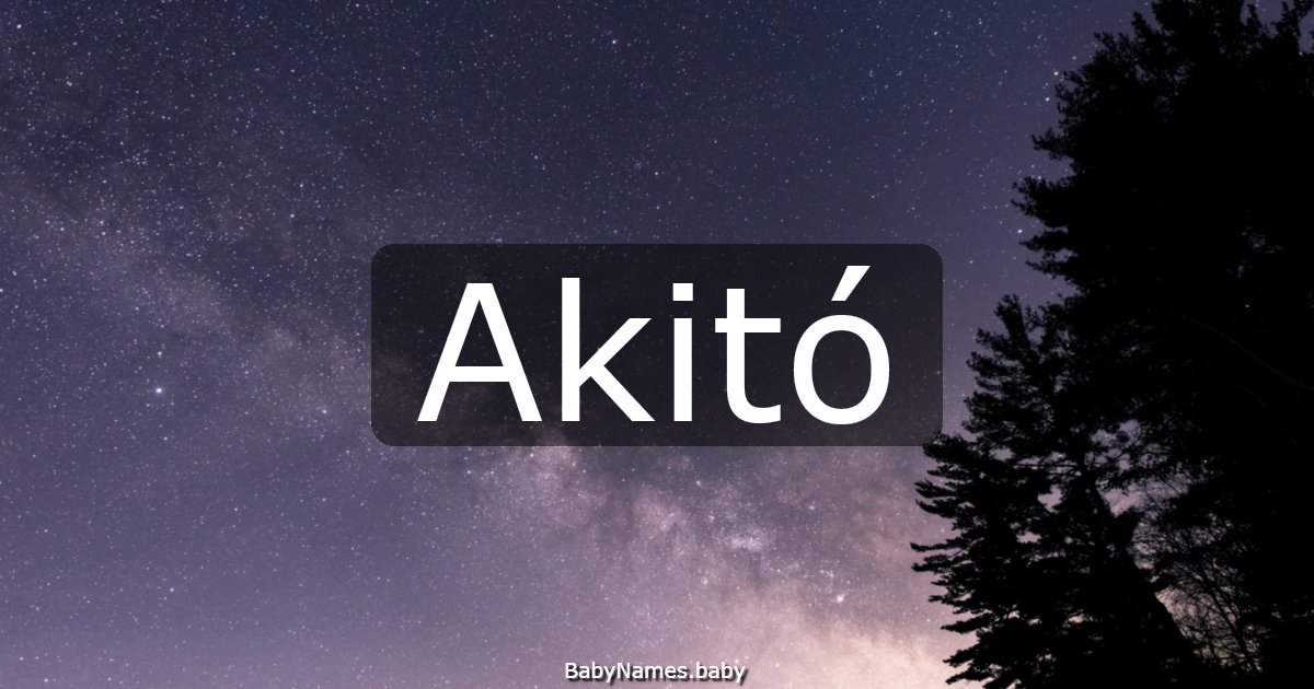 Akitó