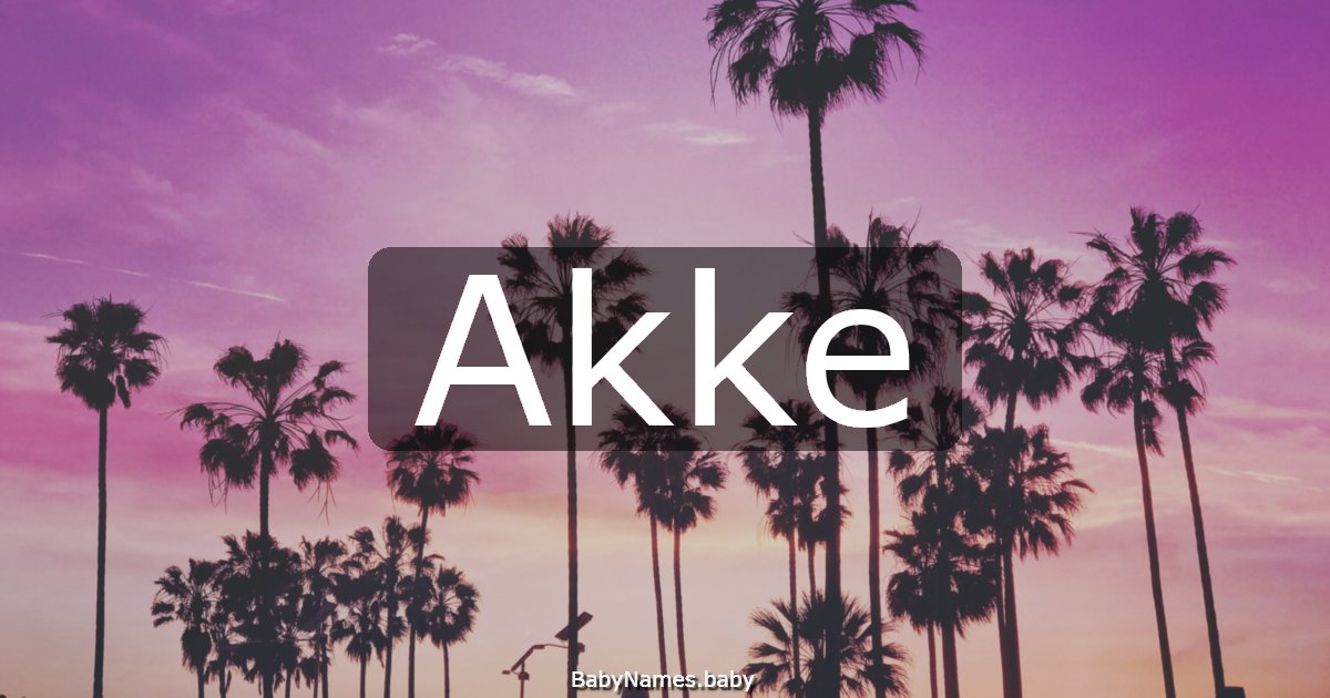Akke