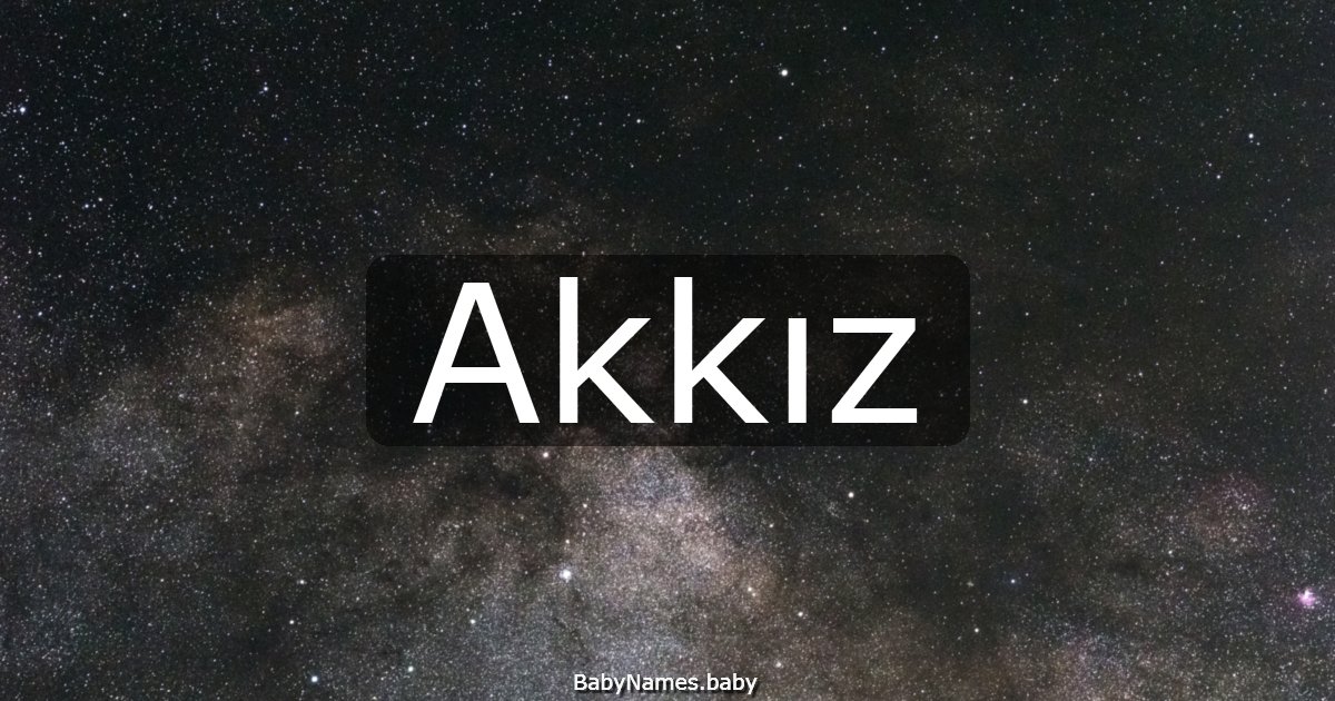 Akkız