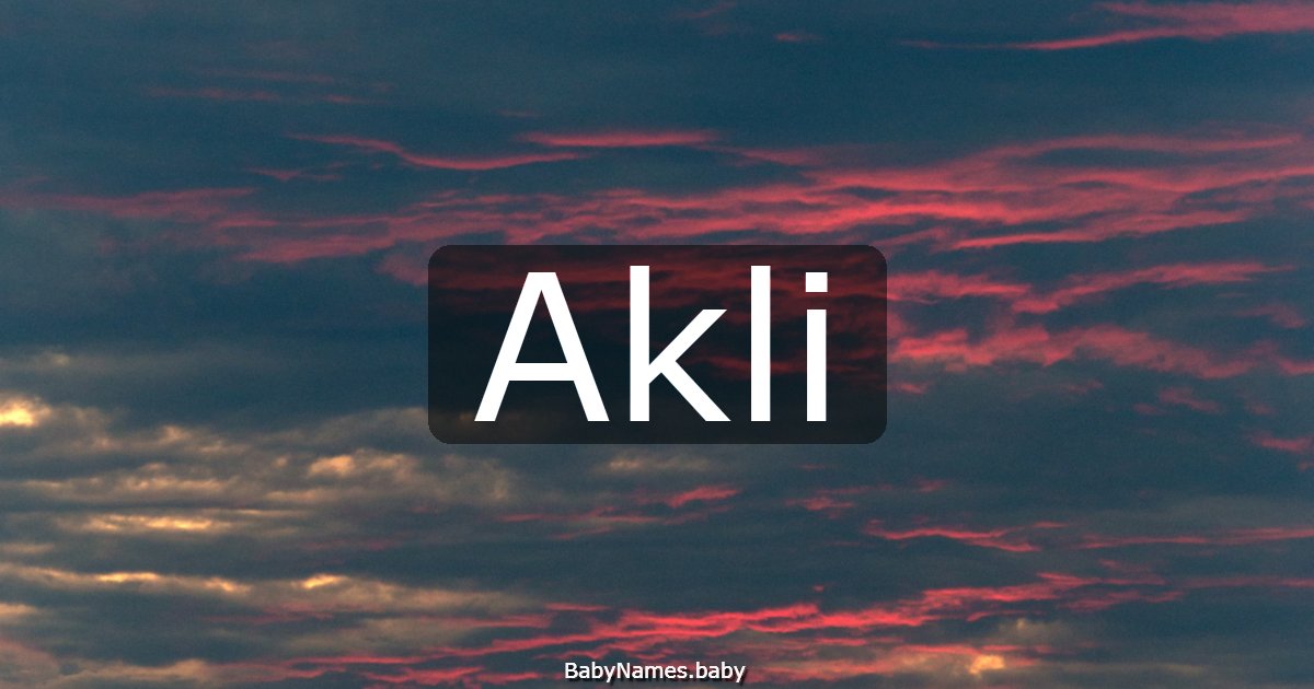 Akli