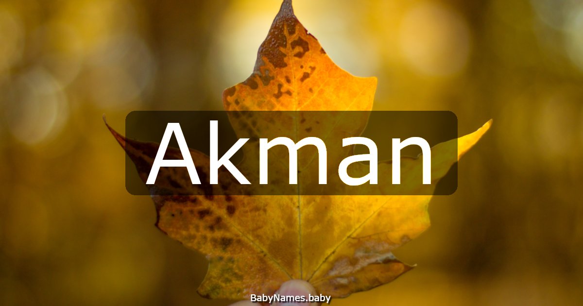 Akman