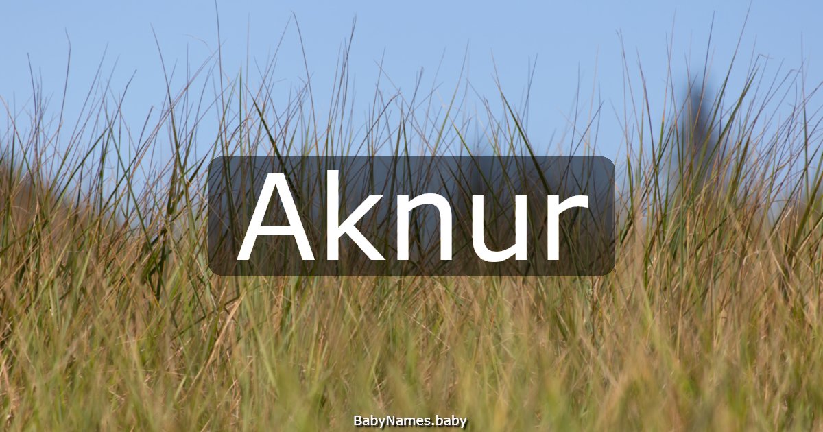 Aknur