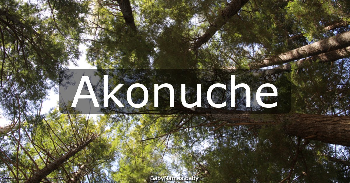 Akonuche