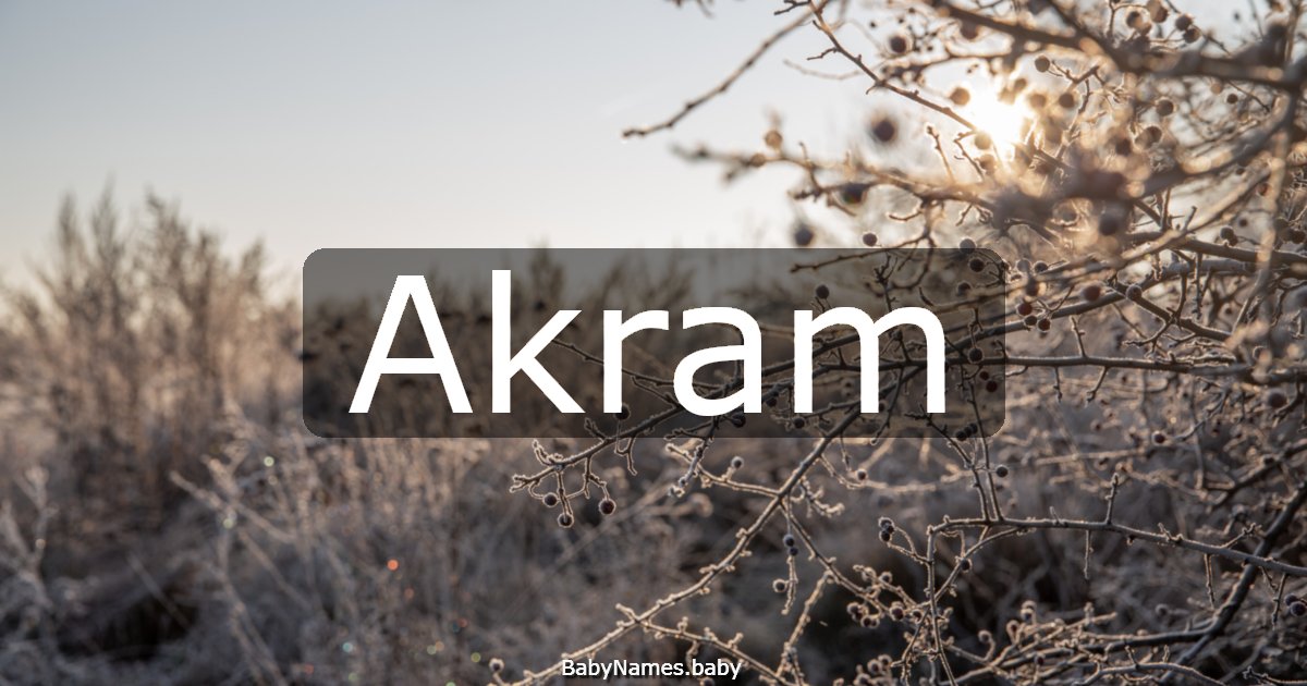 Akram