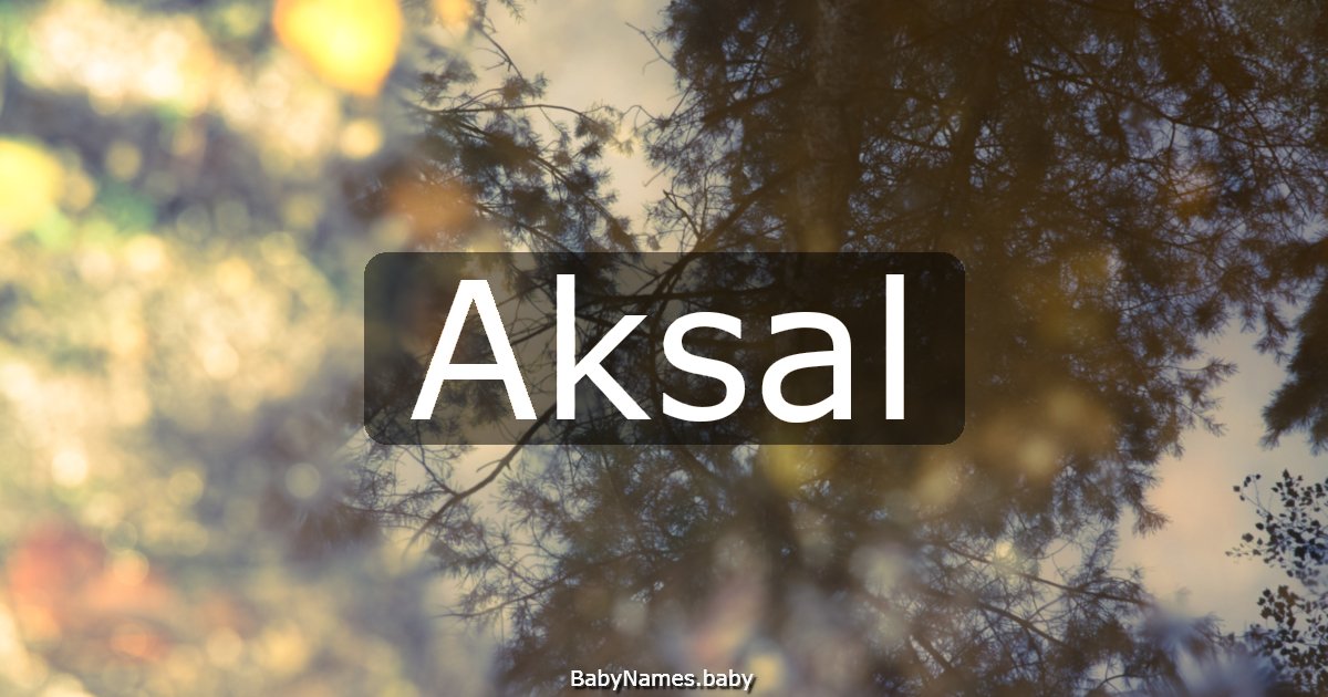 Aksal