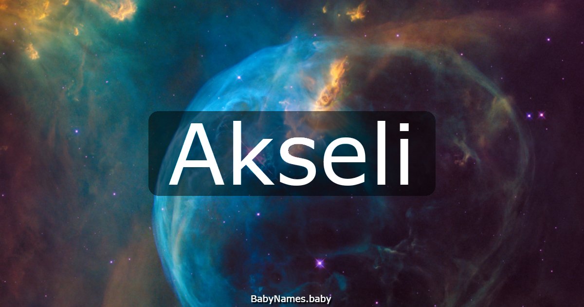 Akseli