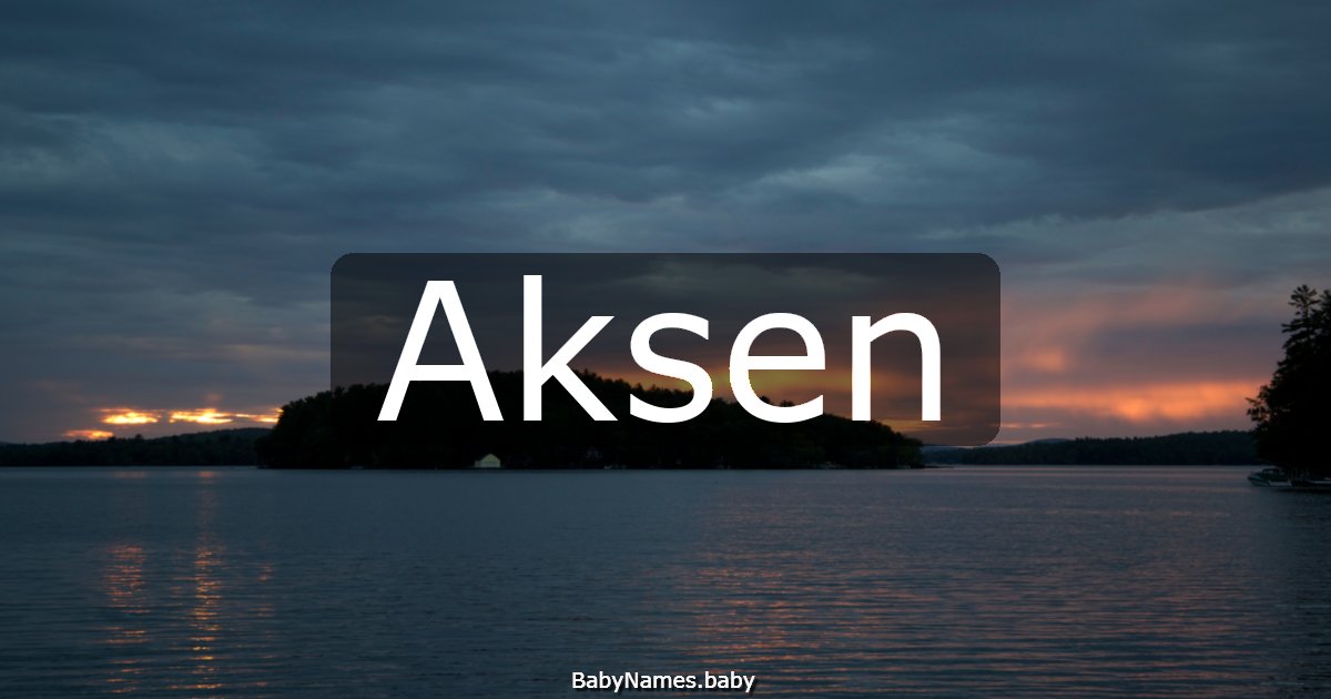 Aksen
