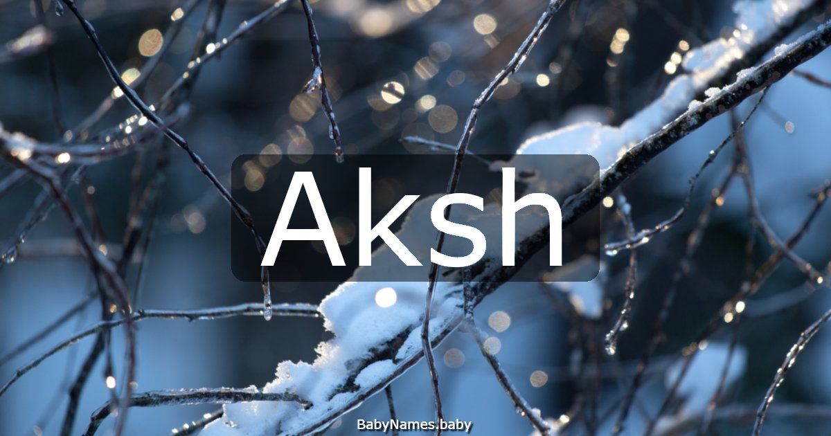 Aksh