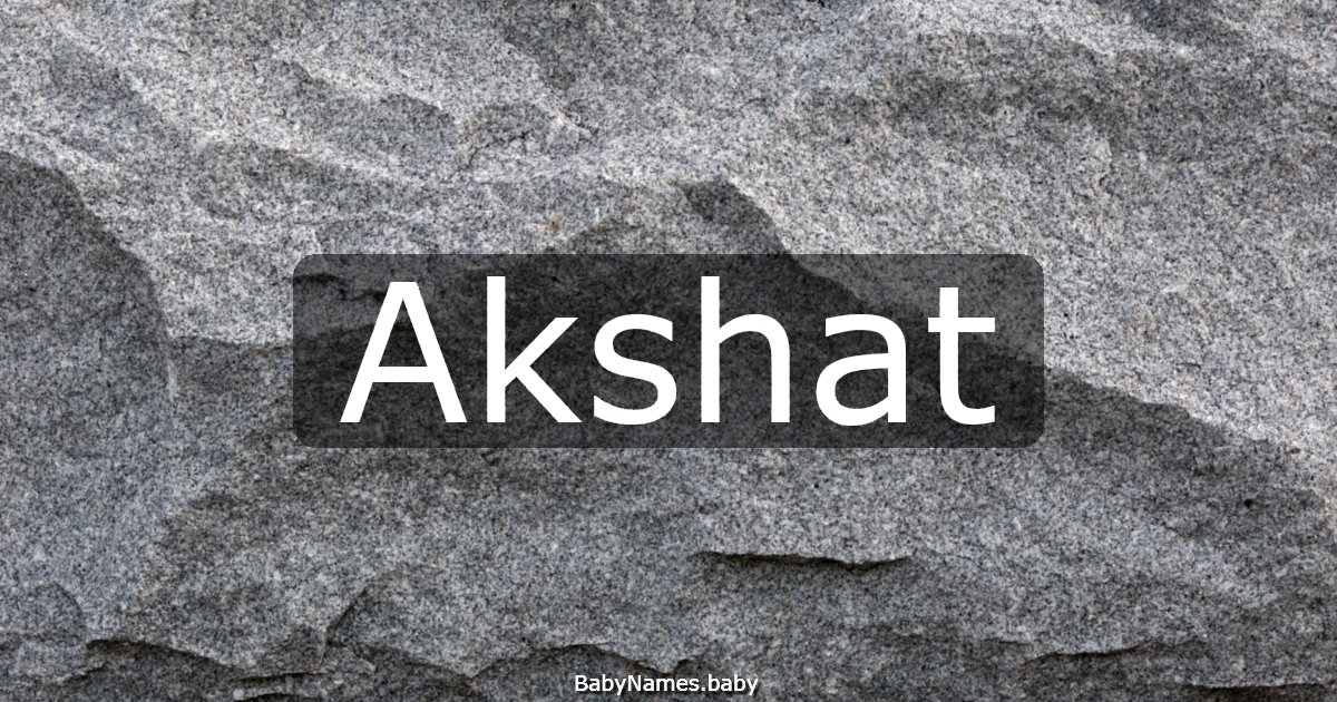 Akshat