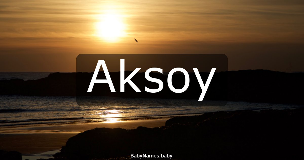 Aksoy