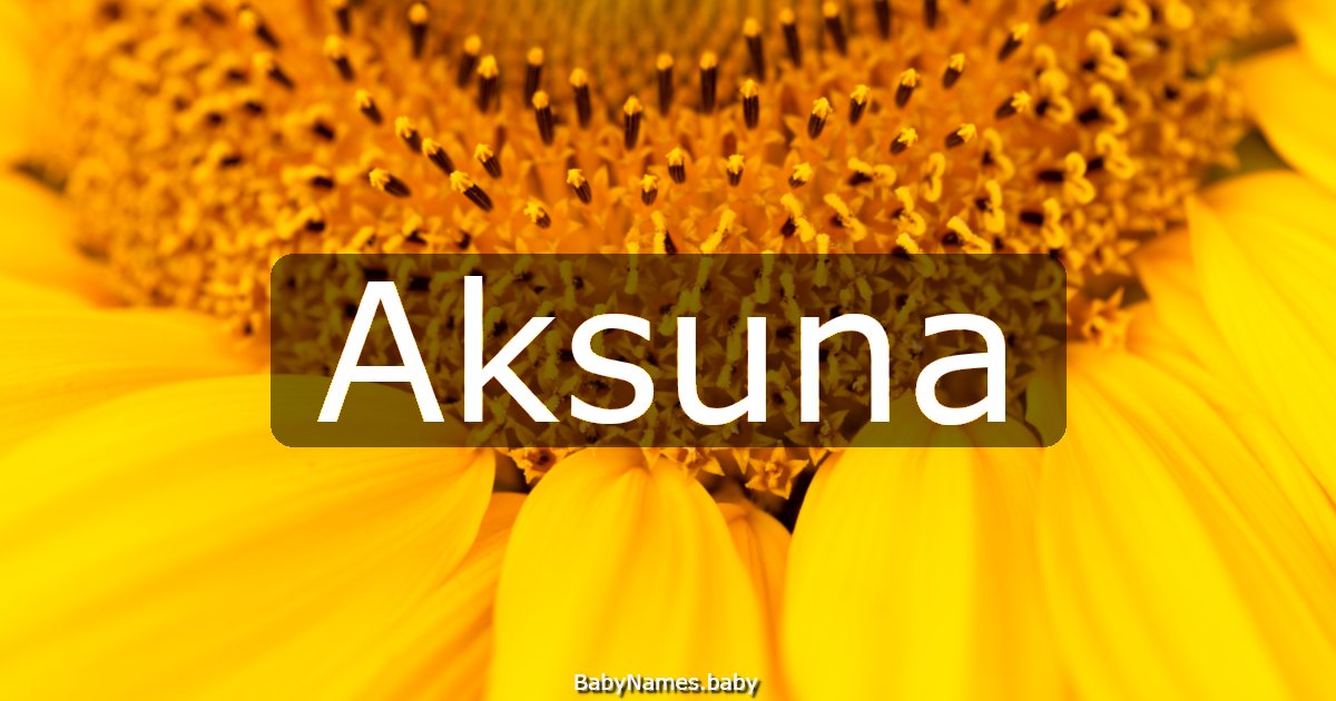 Aksuna