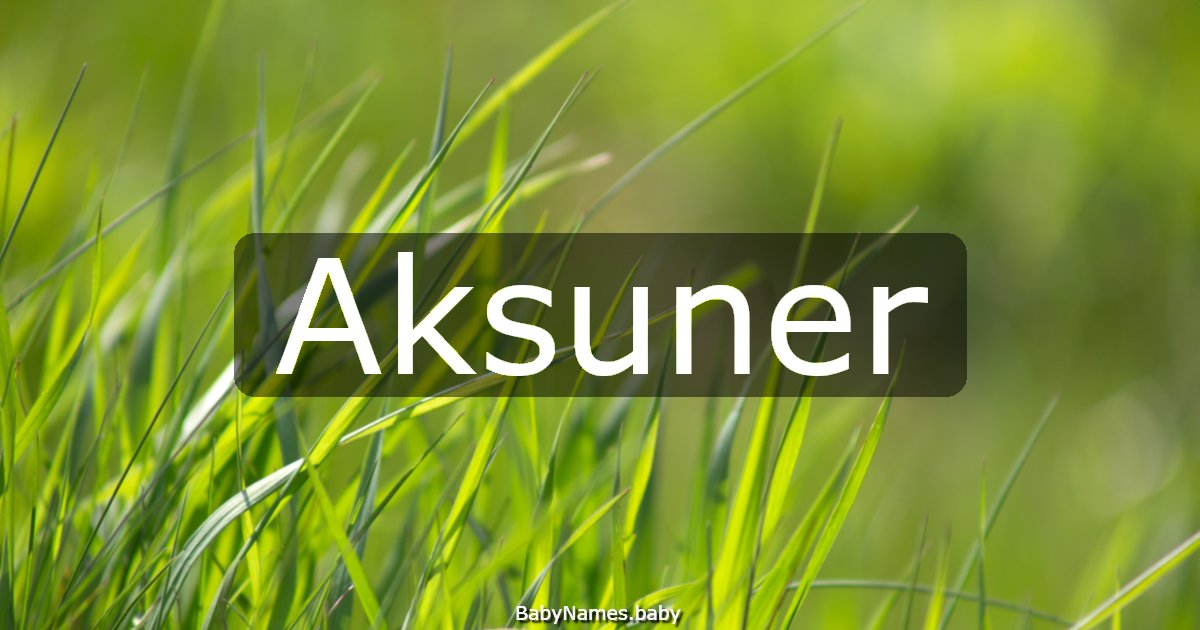 Aksuner