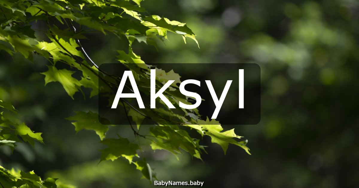 Aksyl