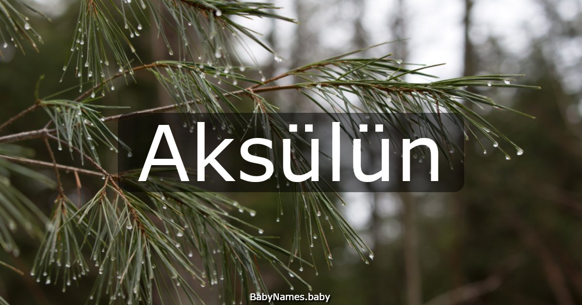 Aksülün
