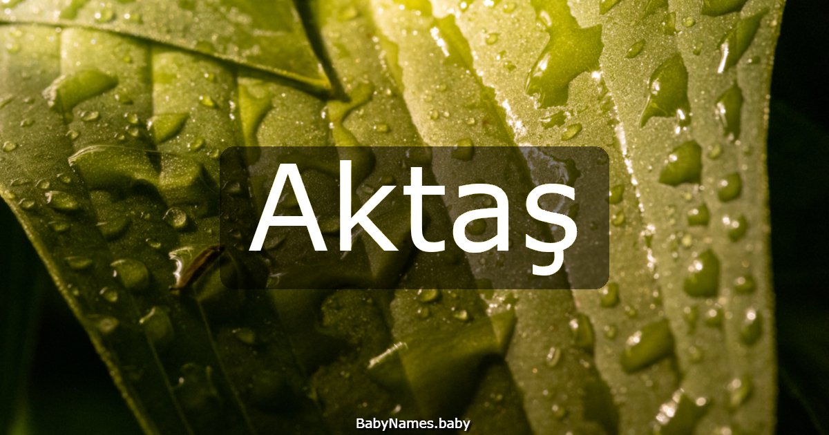 Aktaş