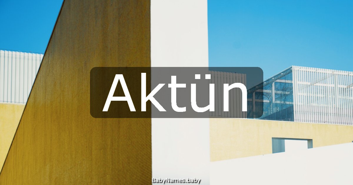 Aktün
