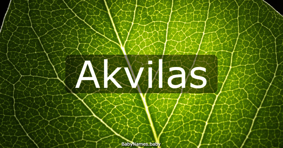 Akvilas
