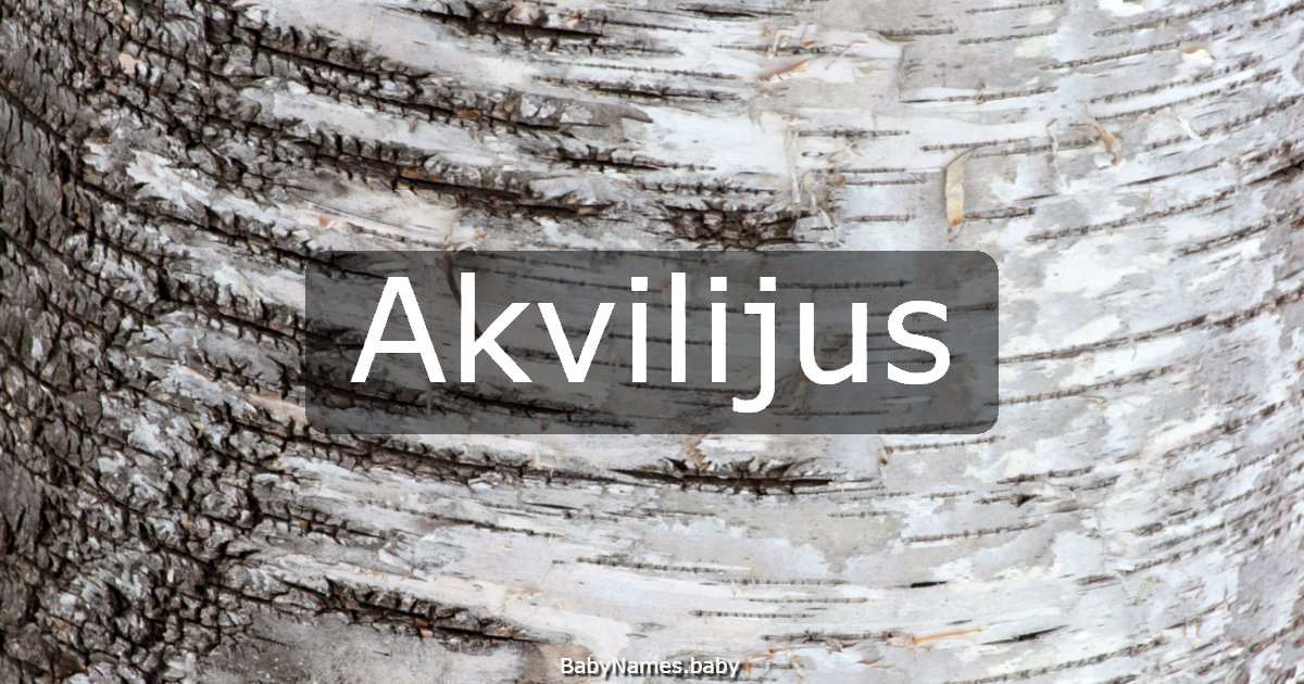 Akvilijus