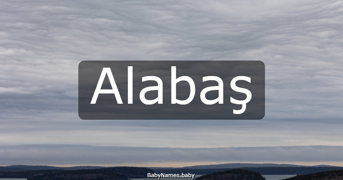 Alabaş