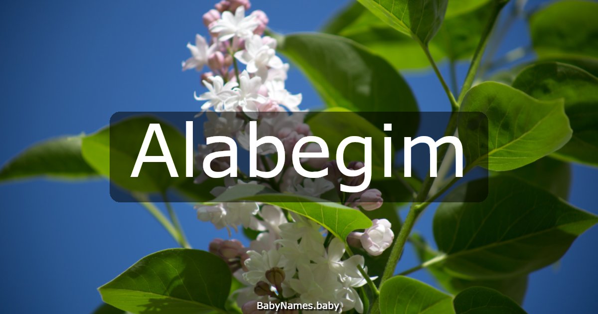 Alabegim