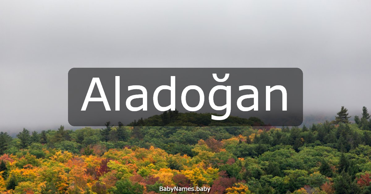 Aladoğan