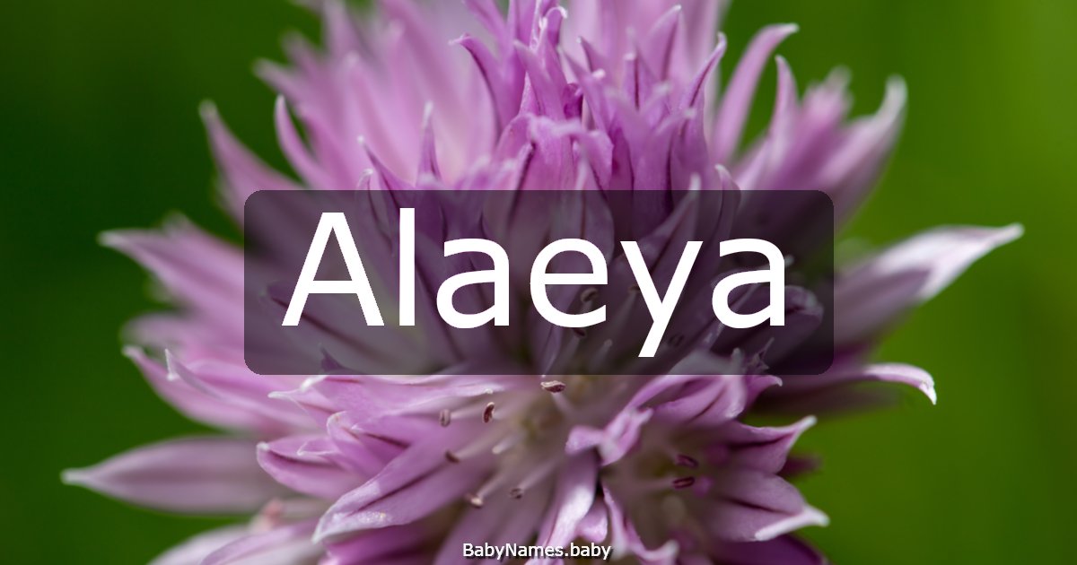 Alaeya