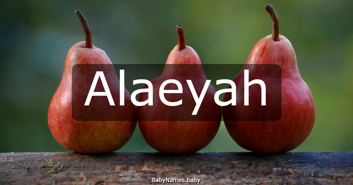 Alaeyah