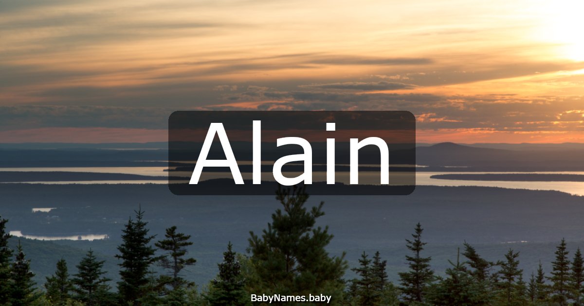 Alain