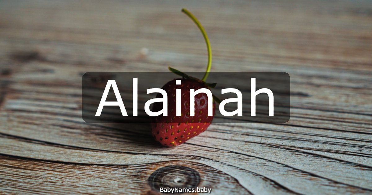 Alainah