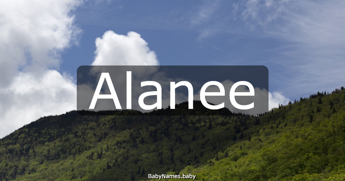 Alanee