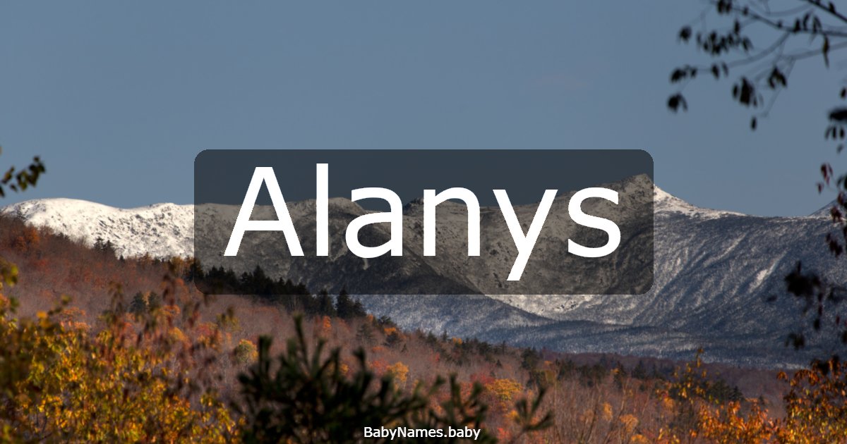 Alanys