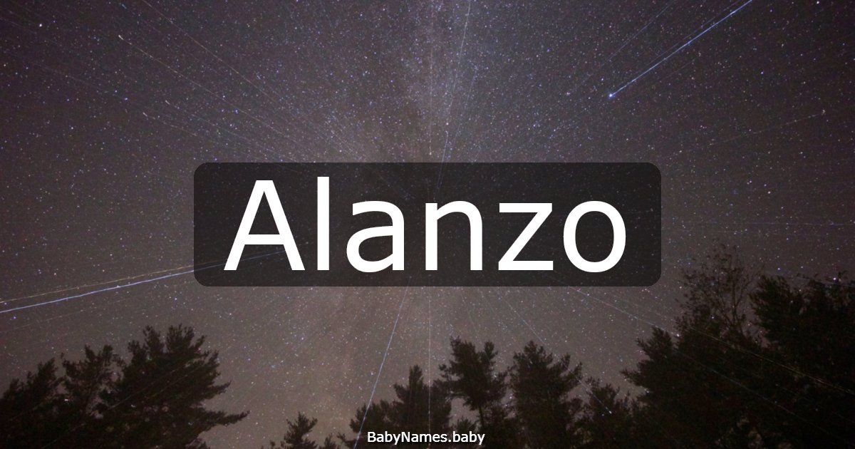 Alanzo