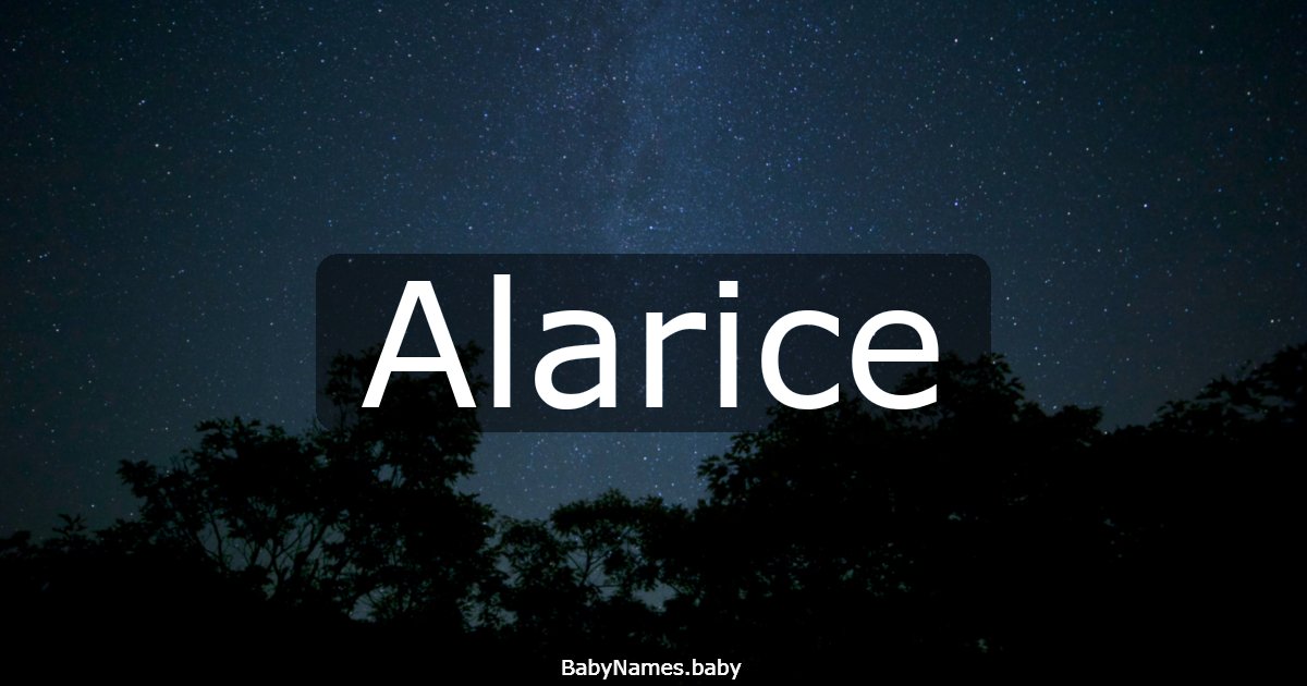 Alarice