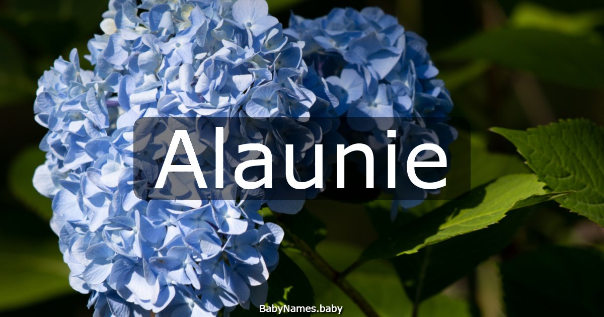 Alaunie